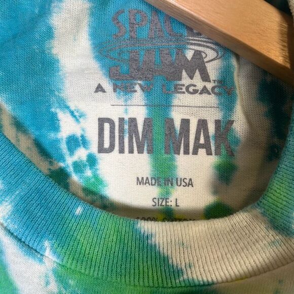 Dim Mak x‎ Space Jam: A New Legacy Bugs Bunny T-shirt Spiral Tie Dye Men Large - Picture 5 of 9